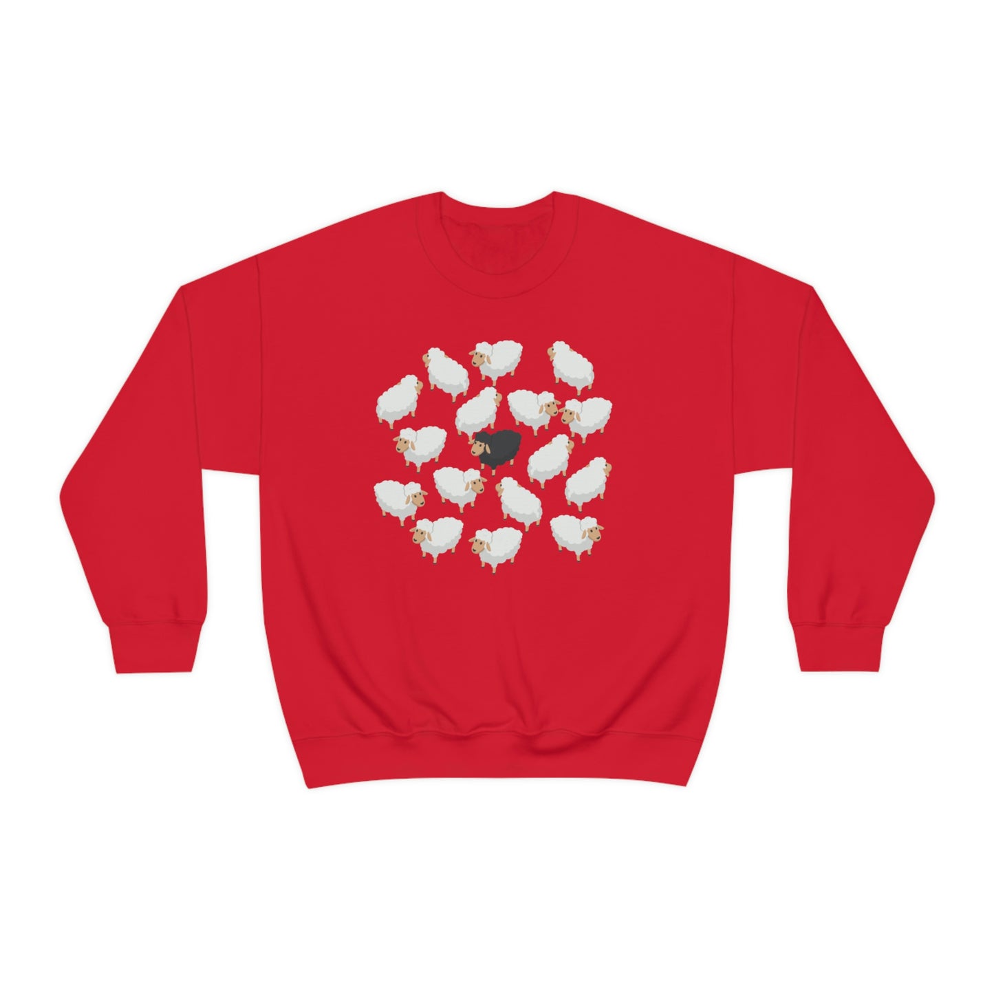 Black Sheep Crewneck Sweatshirt | Black Sheep of the Family | Funny Sweatshirt | Funny Gift | Brother Gift | Sister Gift | Scapegoat Gift